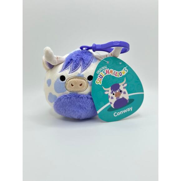 Conway Cow Clip Squishmallow - Picture 1 of 2